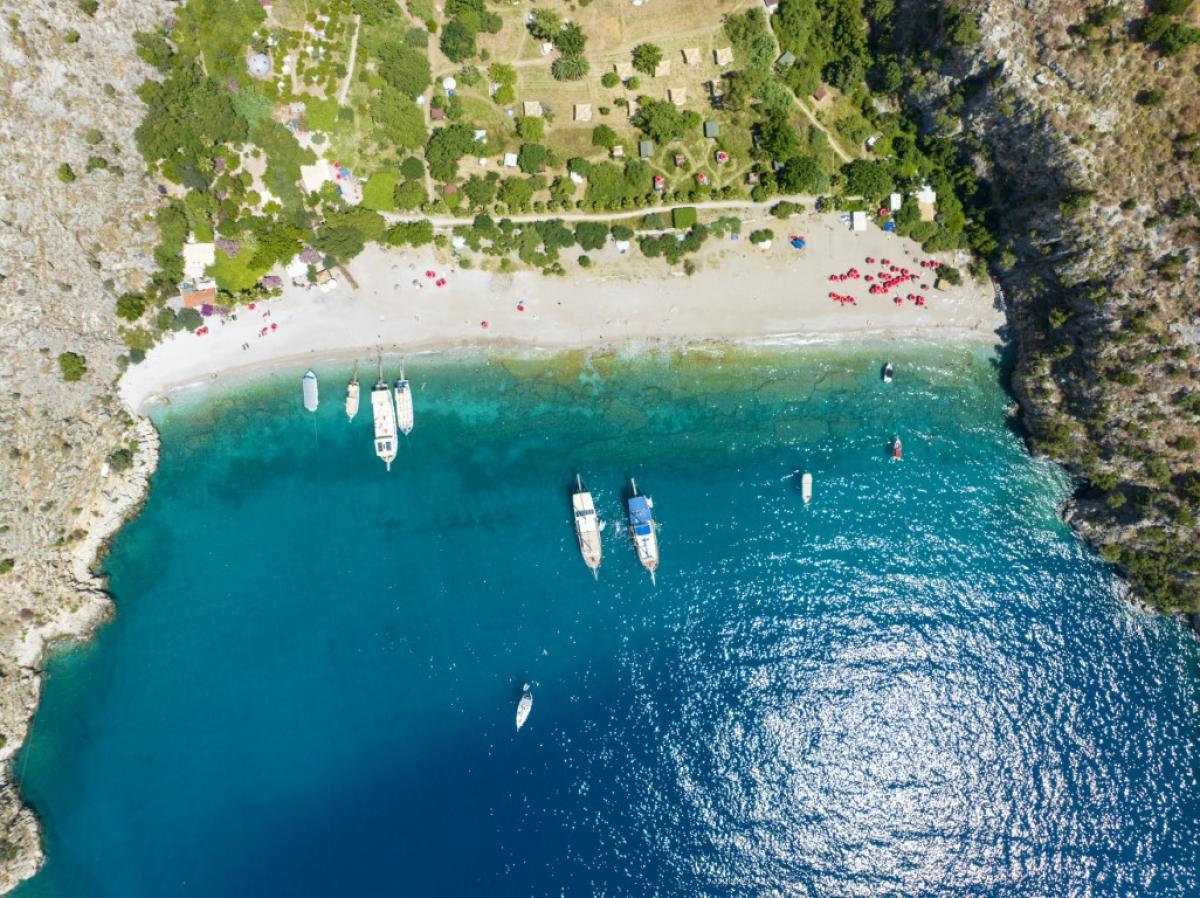 Butterfly Valley, a secluded paradise