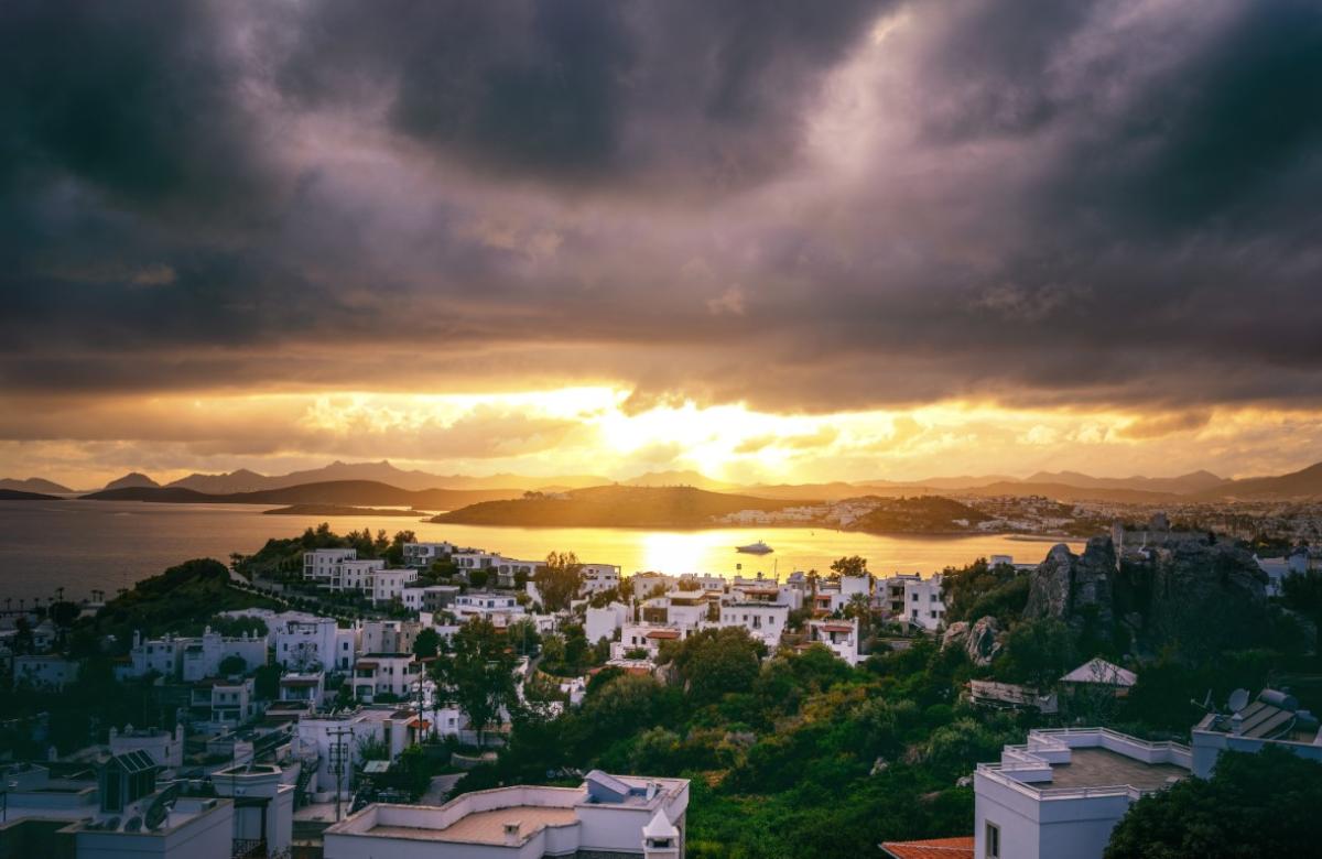 Panoramic view of Bodrum